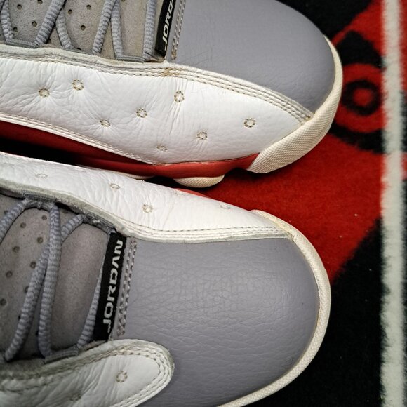 Size 11 Men Air Jordan 13 Retro ‘Grey Toe’ 2014 414571 126 - Picture 9 of 13
